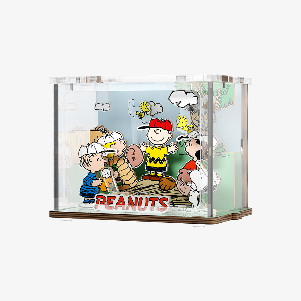 Puremind x Snoopy – Baseball Time Wooden Puzzle 2101