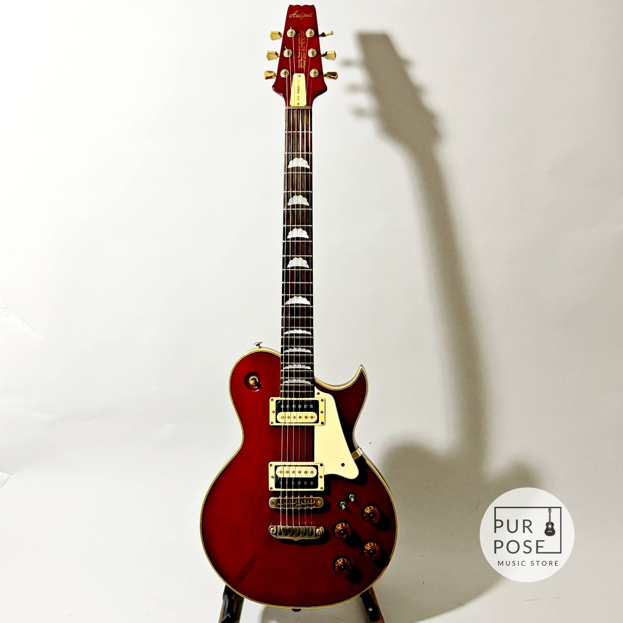 中古/動画あり】Aria ProII PE-R80 1983年製 Classic Power搭載 PEシリーズ