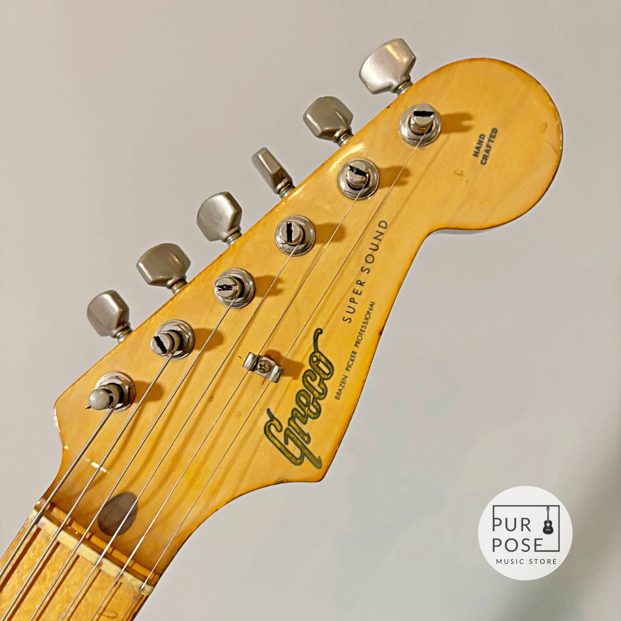 中古】Greco SE600 Maxonピックアップ SUPER SOUND Stratocasterタイプ