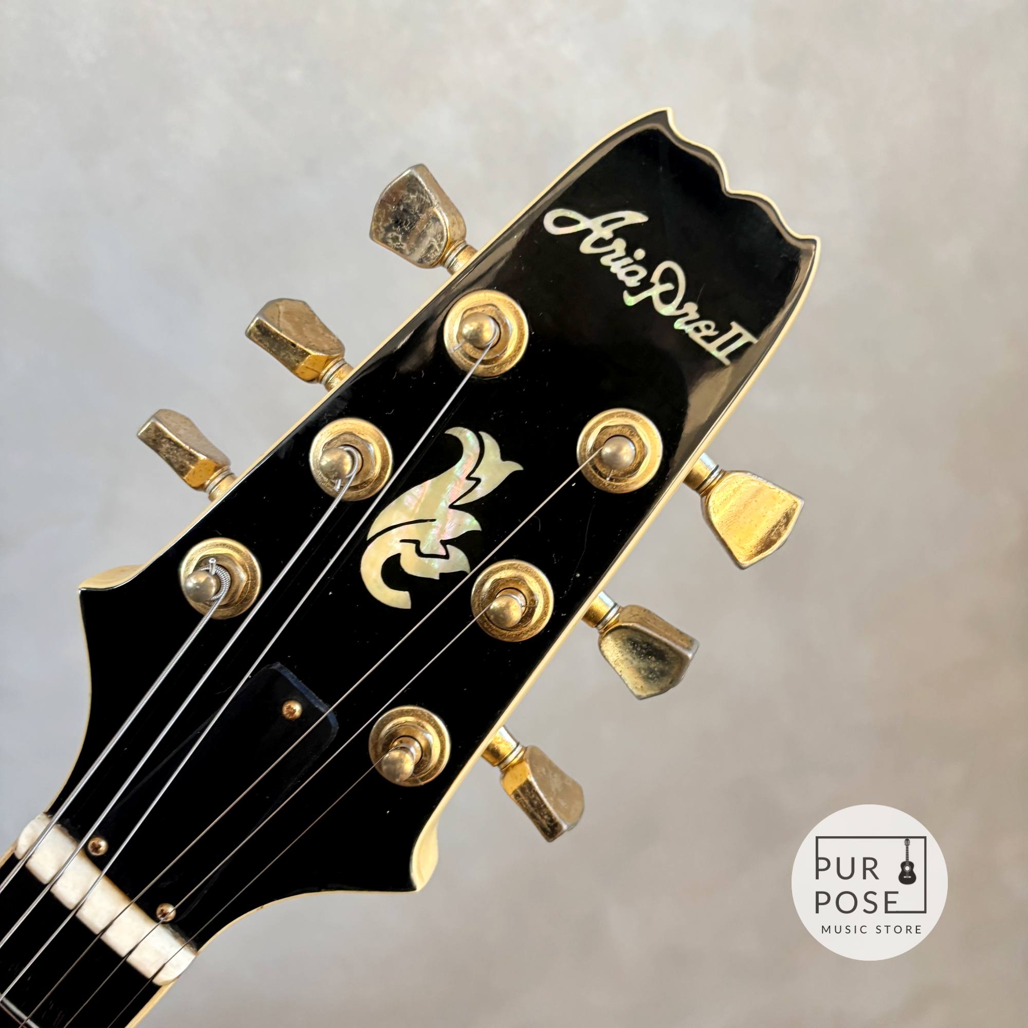 中古】AriaPro II PE Deluxe Ivory 1980年代