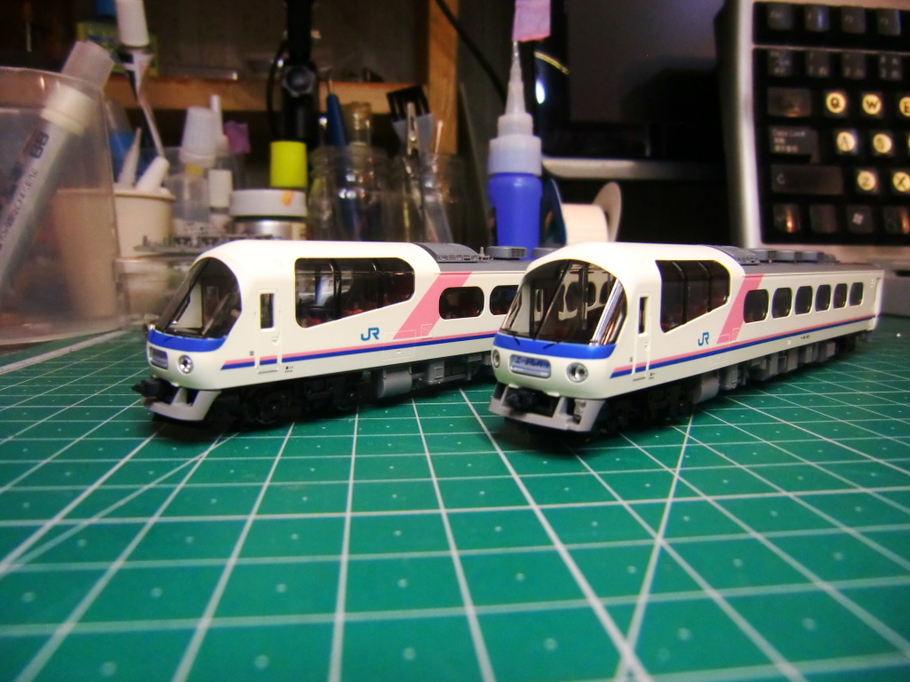 ▽Nゲージ「GMエーデル丹後 室内灯加工＋M車化改造」 – 作業履歴