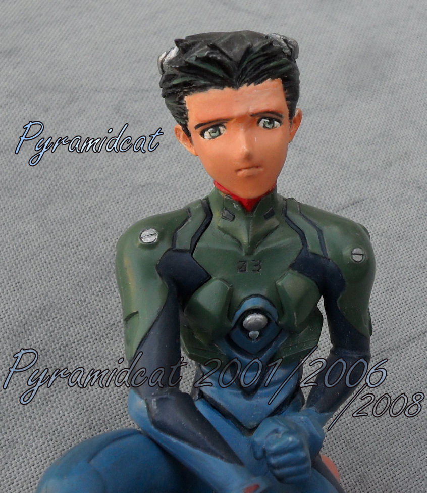 Evangelion Garage Kit: 1/8 Kurushima Touji plugsuit Sculpted by