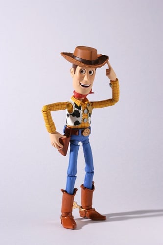 映画『トイ・ストーリー』からウッディとバズが海洋堂フィギュア『特撮