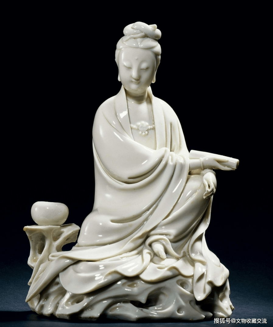 德化窑观音·嘉德拍卖场中的一尊沉静雅致_搜狐网
