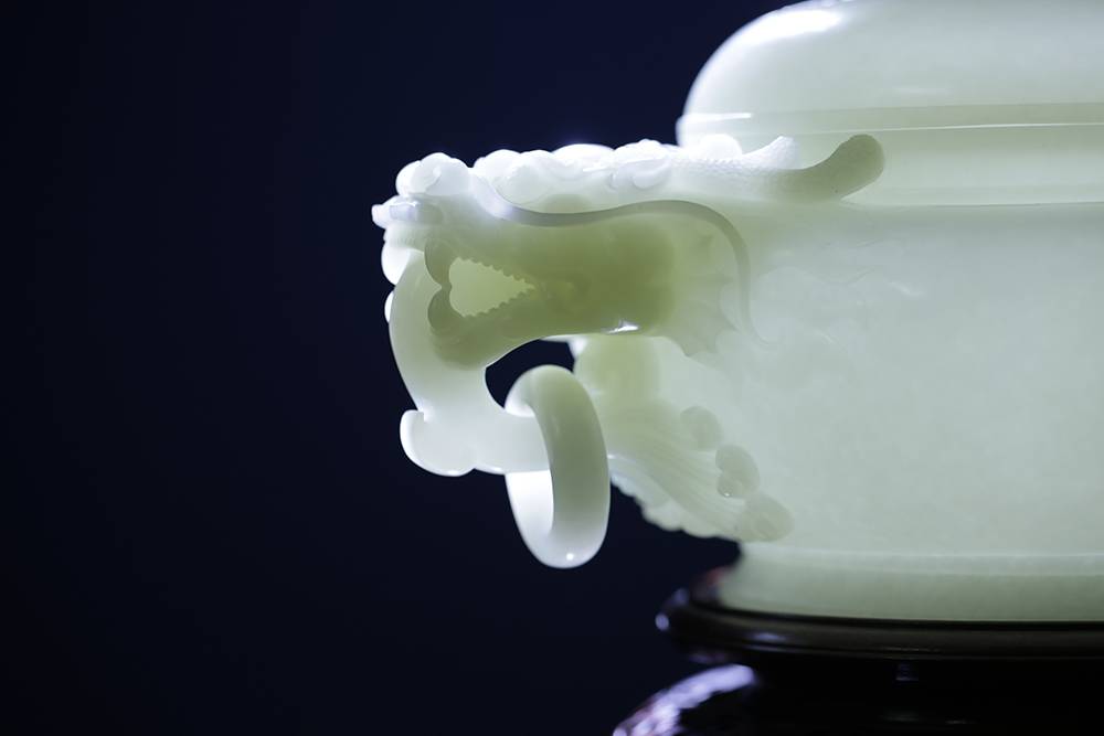 结缘赏丨藏玉标王《龙首双耳活环香炉》和田玉鉴定保养知识大全-藏玉网