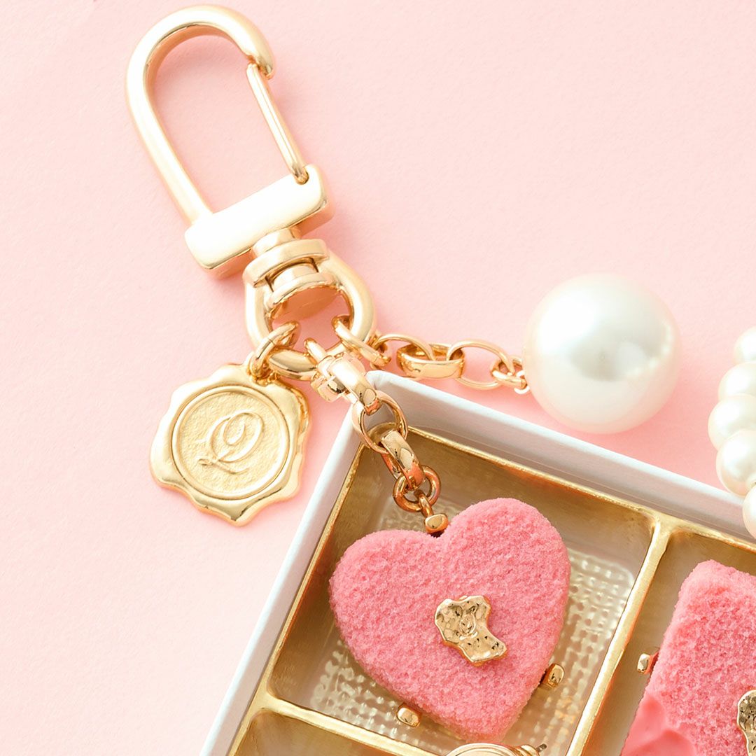 リュクス ハート ショコラ キーホルダー(ピンク) | Q-pot. ONLINE SHOP