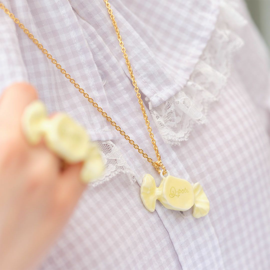 ミルキーキャンディー ネックレス(レモン) | Q-pot. ONLINE SHOP