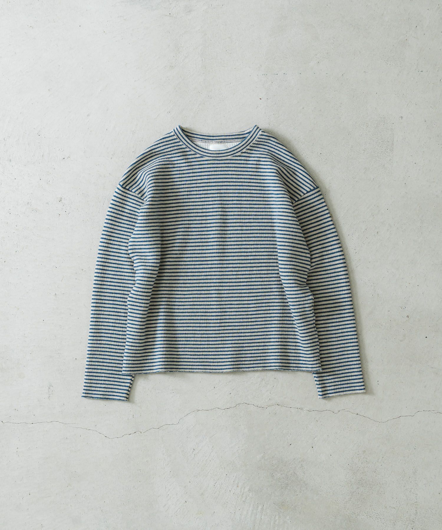 リサイクル紡毛パイルクルーネックプルオーバー | quadro (クオドロ