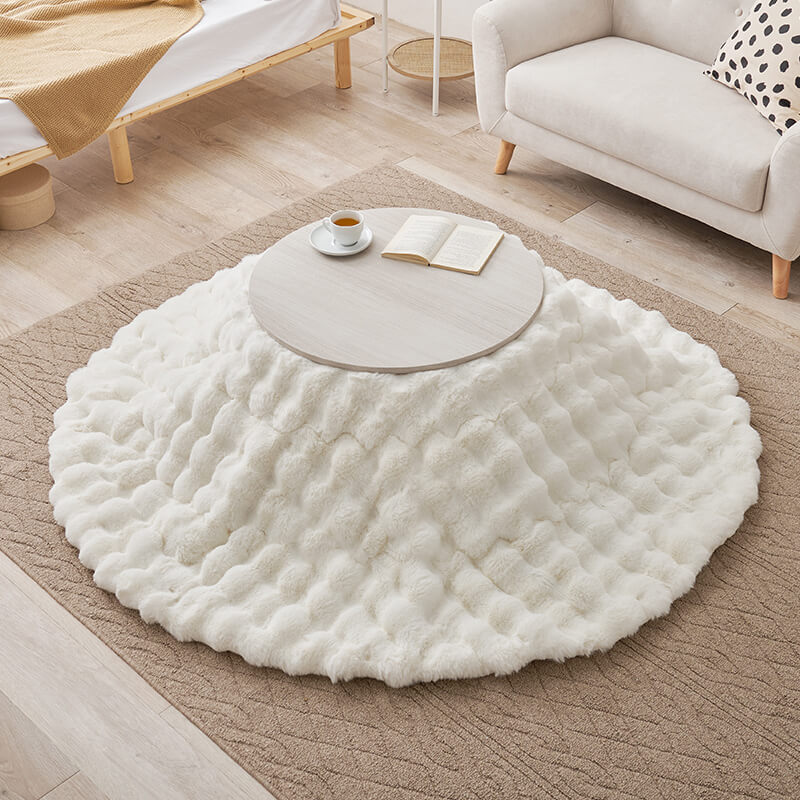 折りたたみ円形こたつ [直径68][単品/セット] Mone+Luna/moku moku