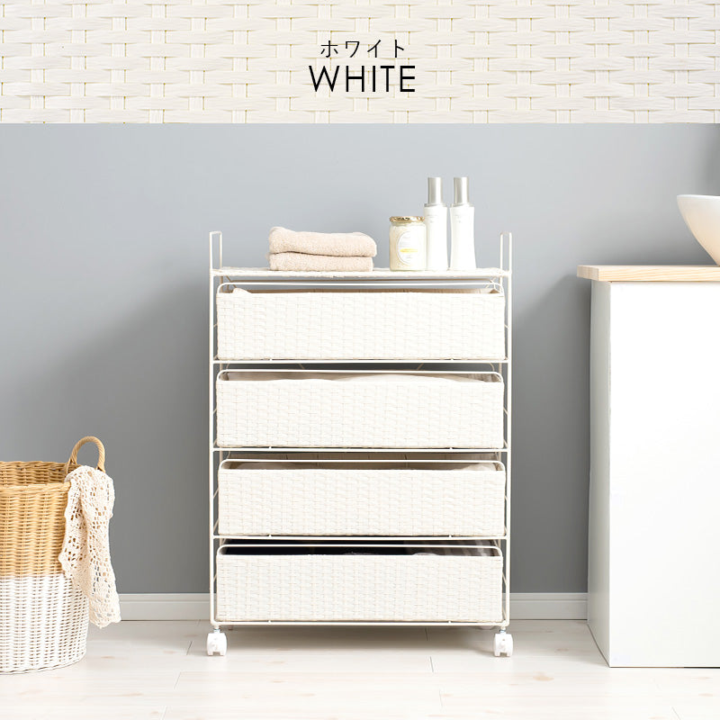 ランドリーチェスト [幅30/40/50/60] SMOOTH STYLISH | ランドリー収納