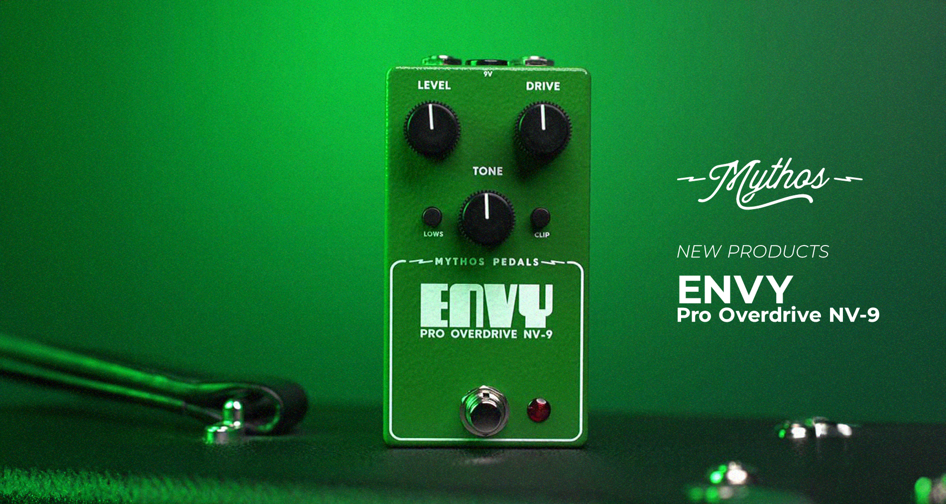 Mythos PedalsよりENVY Pro Overdriveが新登場！ - NEWS - Quanta