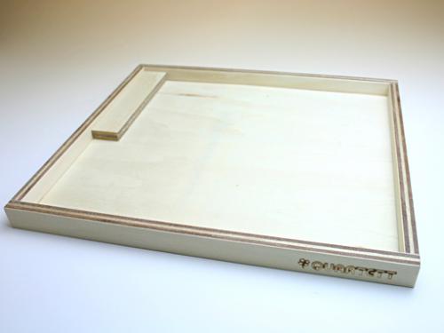 木のおもちゃ カルテット / アングーラ用木箱 白木｜スイス・ネフ社