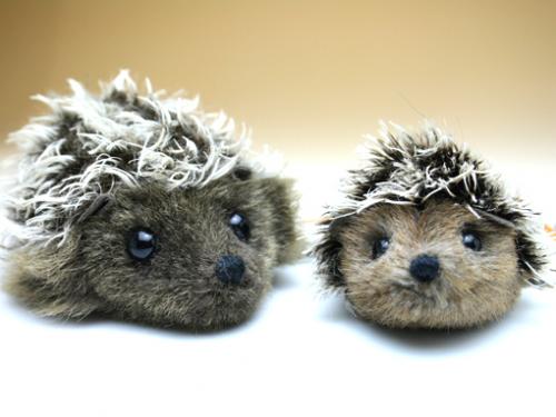 木のおもちゃ カルテット / モヘアハリネズミ 大 |ケーセン社(ドイツ)