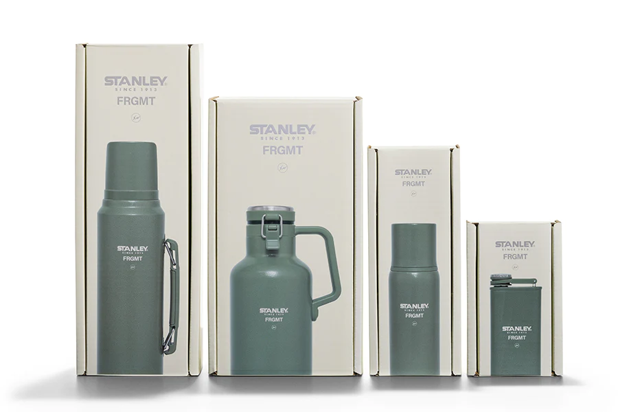 STANLEYと藤原ヒロシ氏のフラグメントデザインがコラボ、限定ボトル全4