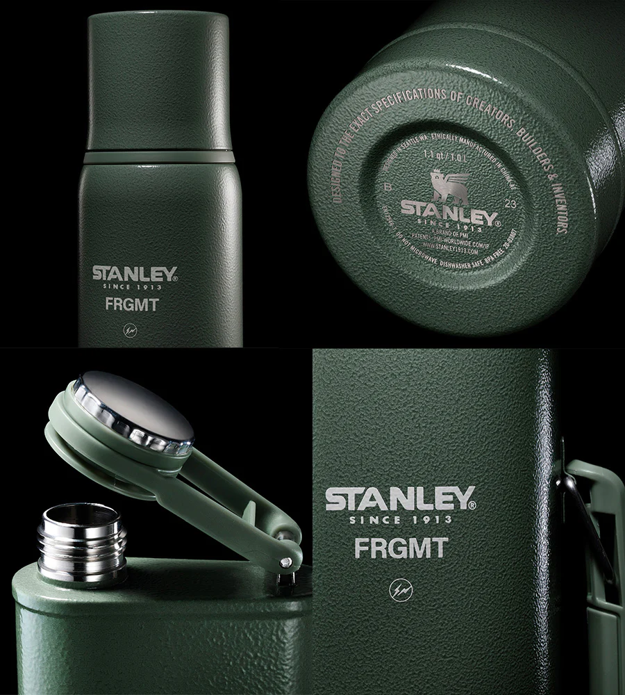 STANLEYと藤原ヒロシ氏のフラグメントデザインがコラボ、限定ボトル全4