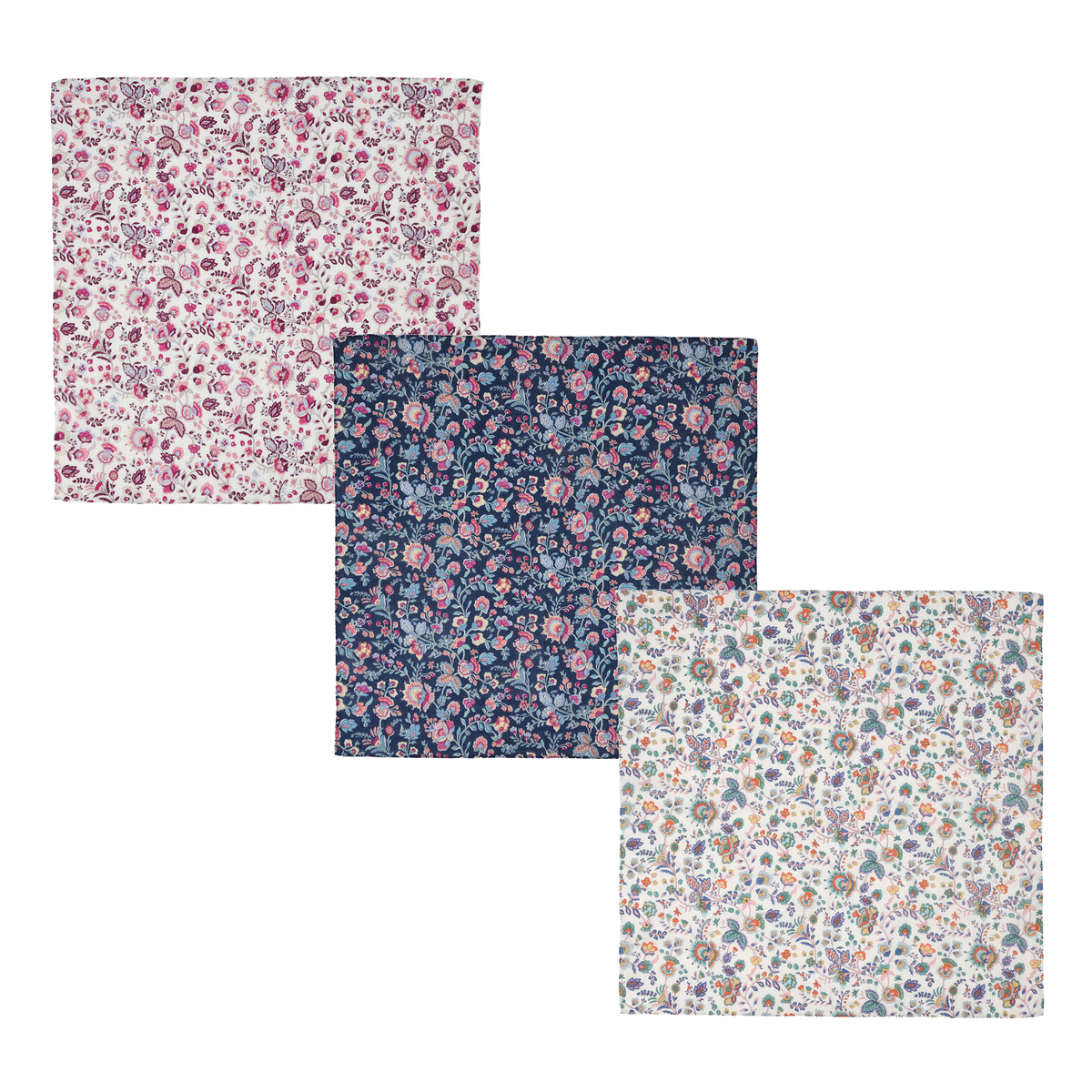 IM リバティプリント ガーゼハンカチ3枚セット ネット限定 INTERMODE