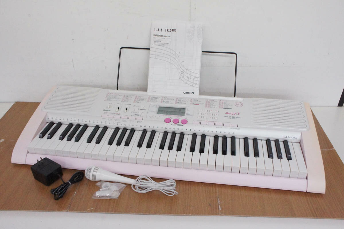 楽天市場】カシオ計算機 CASIO 光ナビゲーション 電子キーボード LK