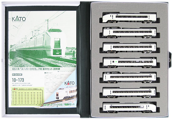 楽天市場】カトー Nゲージ/KATO 10-173 651系(スーパーひたち) 7両