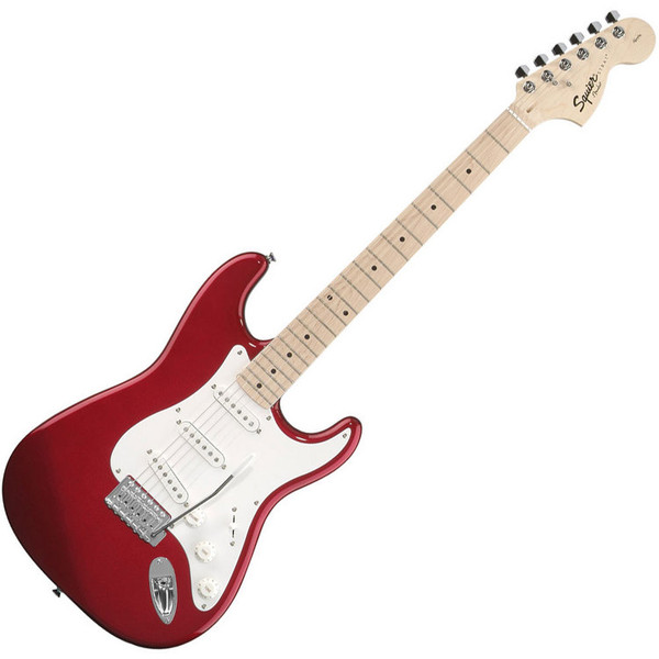 DISC Squier by Fender Affinity Stratocaster, Metallic Red at