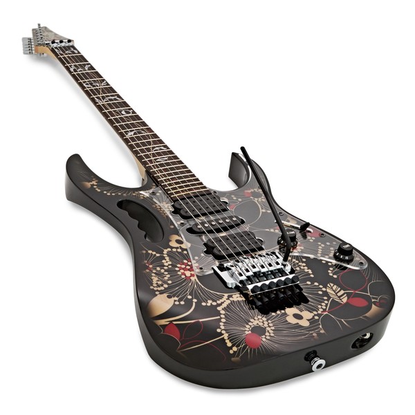 DISC Ibanez JEM77 Steve Vai Prestige, Floral Pattern at Gear4music