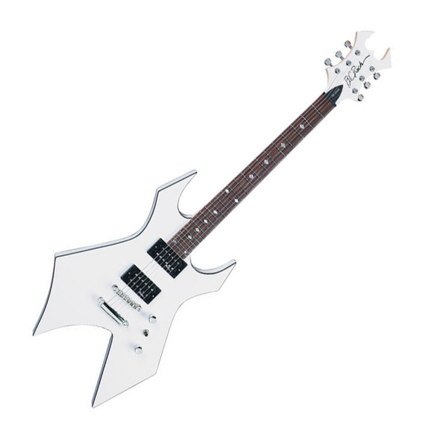 BC Rich Warlock One Guitar, White - Ex Demo at Gear4music