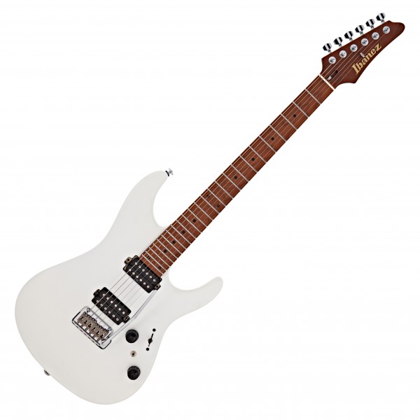 Ibanez AZ2402 Prestige, Pearl White Flat at Gear4music