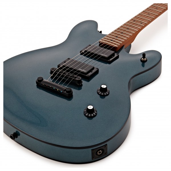 Squier Contemporary Active Starcaster, Gunmetal Metallic at Gear4music