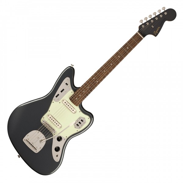 Squier FSR Classic Vibe 60s Jaguar LRL, Charcoal Frost Metallic at