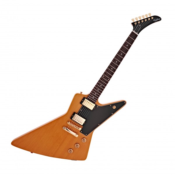 Epiphone 1958 Korina Explorer Black Pickguard, Natural at Gear4music