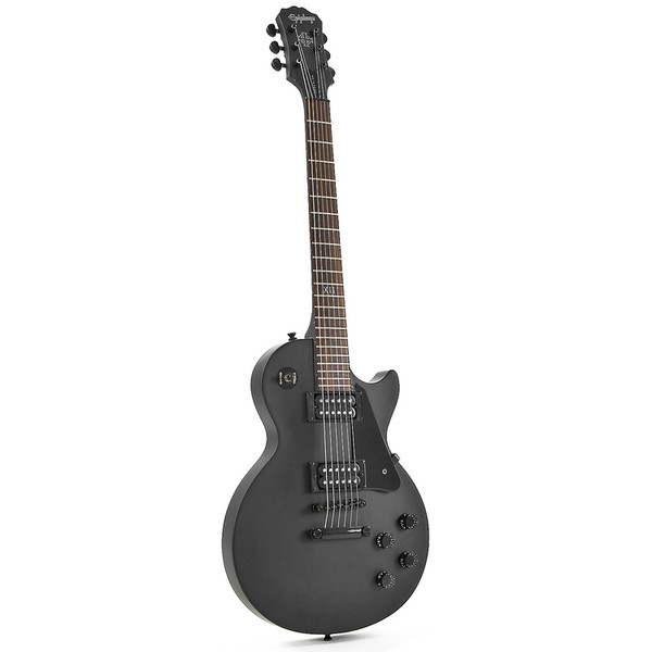 Epiphone Gothic Les Paul Studio Black Satin - Nearly New at Gear4music