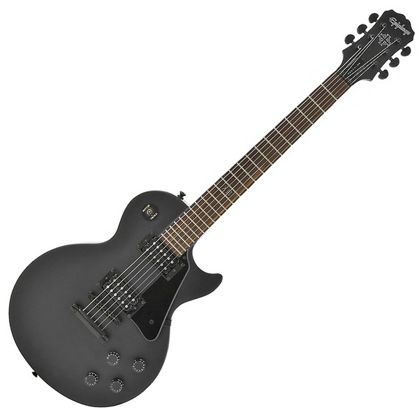 Epiphone Gothic Les Paul Studio Black Satin - Nearly New at Gear4music