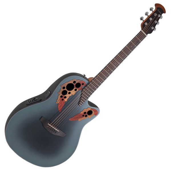 Ovation CE44 Celebrity Elite, Reverse Blue Burst at Gear4music