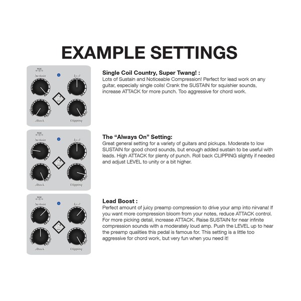DISC Keeley C4 Compressor at Gear4music