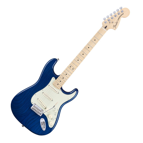 Fender Deluxe Stratocaster, MN, Sapphire Blue Trans at Gear4music