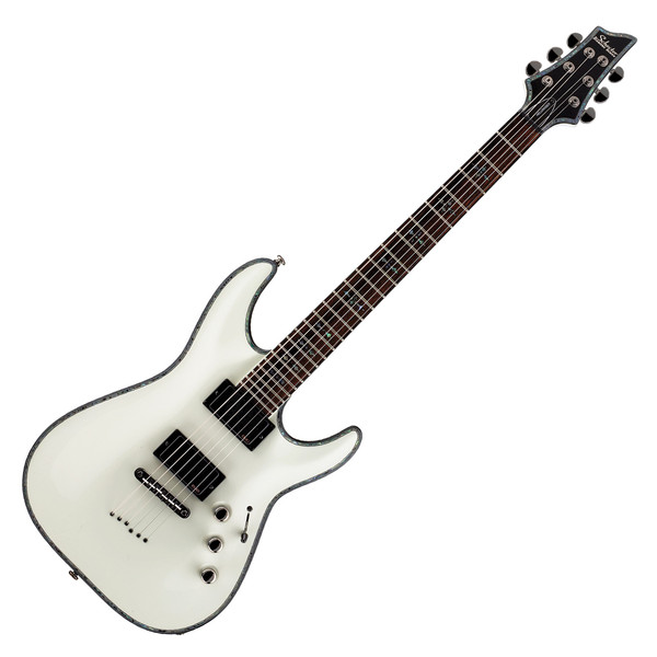 Schecter Hellraiser C-1 Electric Guitar, Gloss White at Gear4music