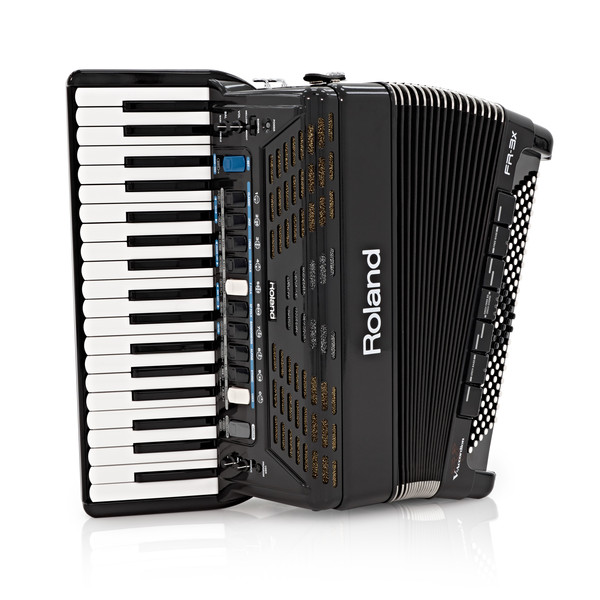 DISC Roland FR-3X V-Accordion, Black, with Bag at Gear4music