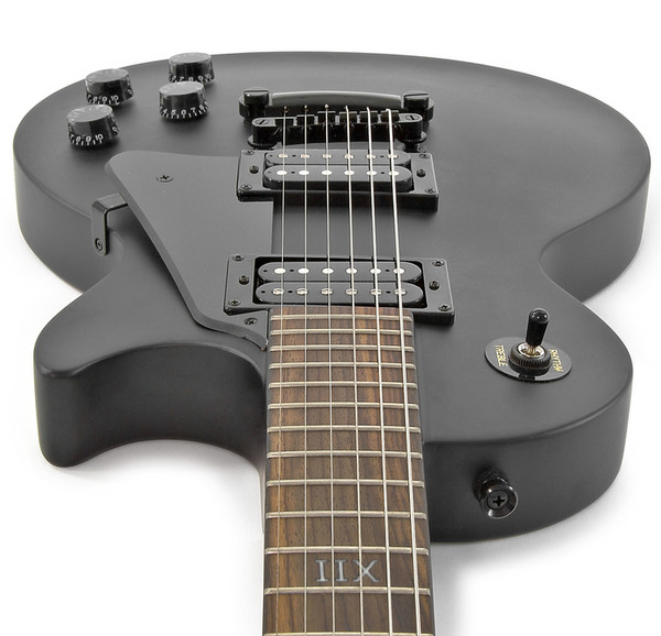 Epiphone Goth Les Paul Studio, Black Satin w/ Black Hardware at