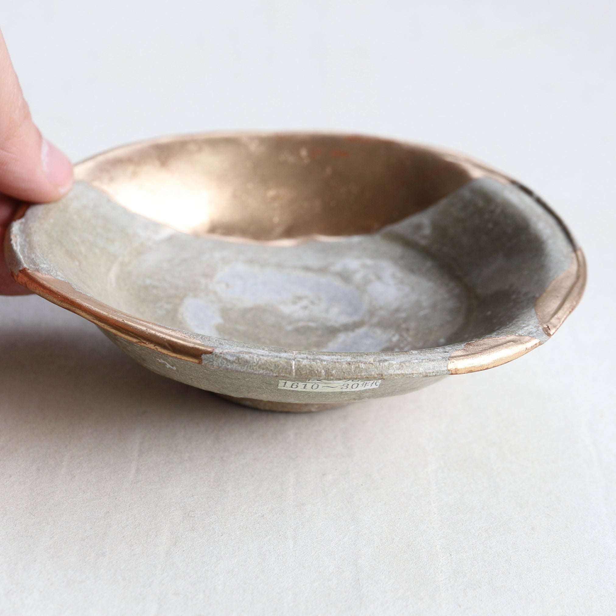 江戸時代 葭の元窯 古唐津金継皿（1603–1867 CE） | 入蘆花（ロカニイル）