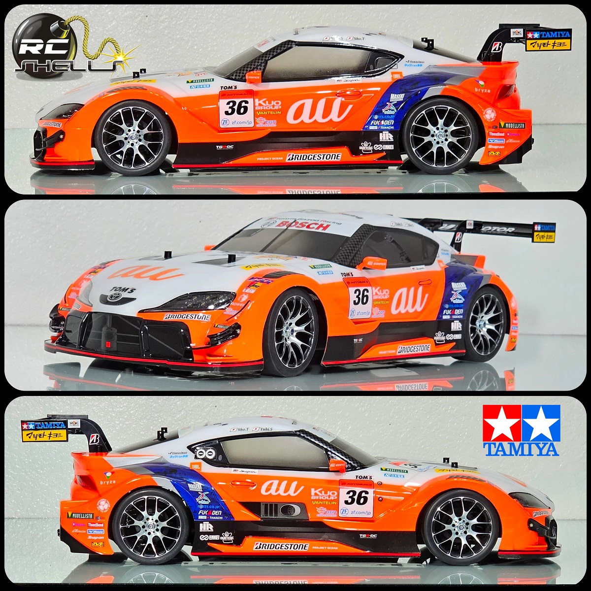 Tamiya TT-02 “Concourse Series” Toyota GR Supra GT500 1/10 Custom