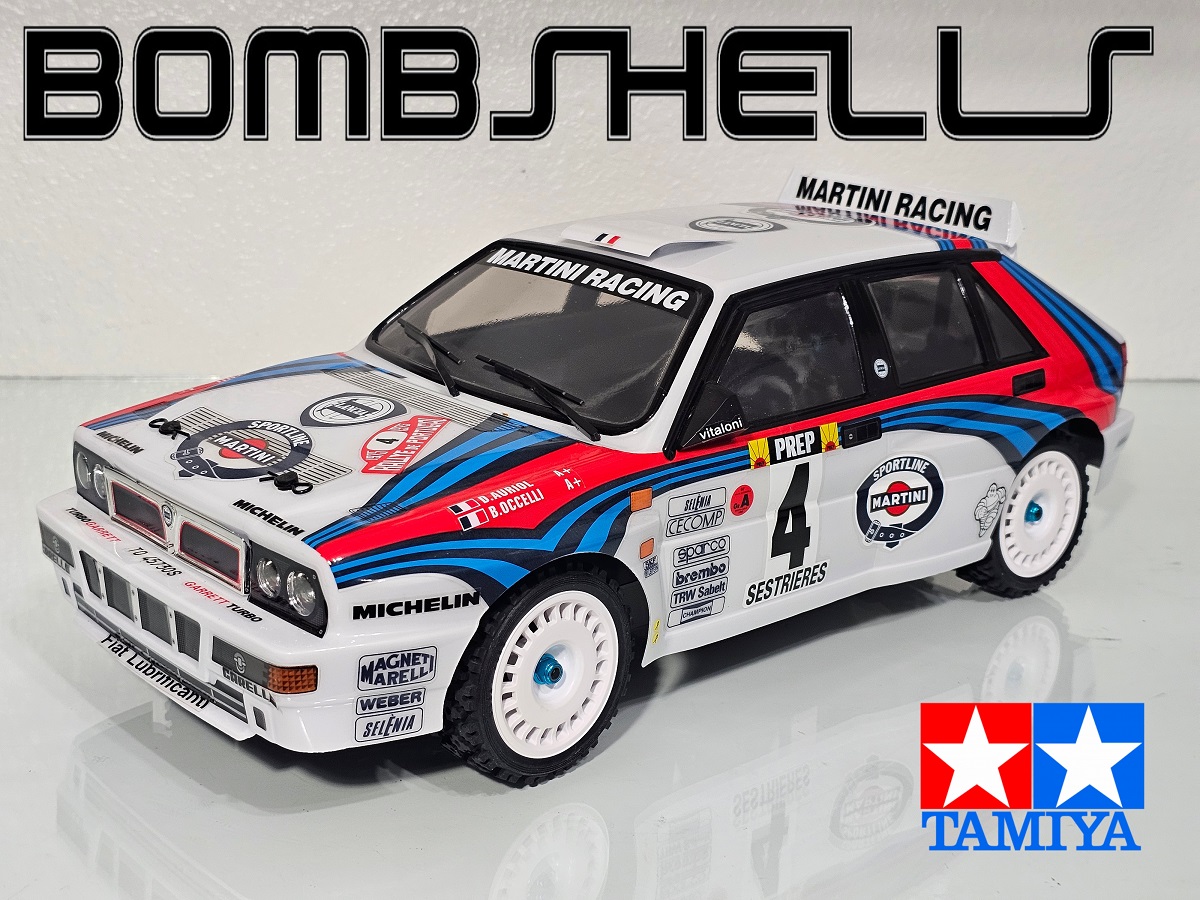 Tamiya Lancia Delta XV-02 Pro Chassis 4wd Rally Roller – RC Bombshells