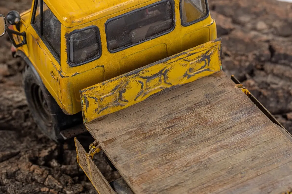 Fair RC】ROCHOBBY 1/18 Mogrich Yellow Rusted Mod RTR RC Truck