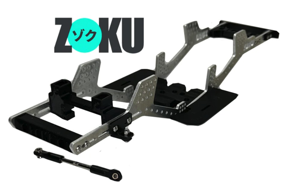 LCG】ZOKU RCのLCGシャーシ for AXIAL SCX10 III BaseCamp 〜 ベース