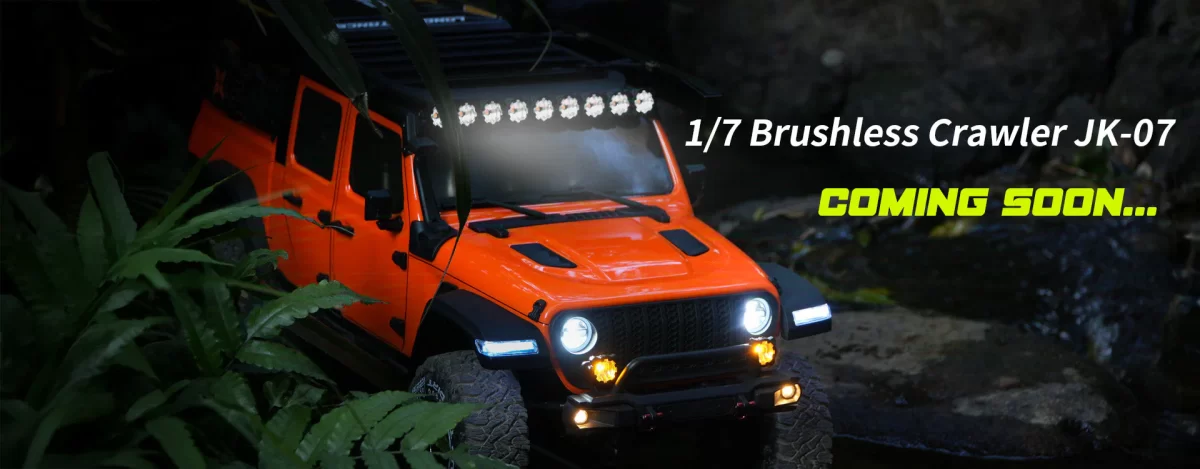 間もなく】Rlaarloから1/7スケール JK07 Pro Crawlerが登場する予定