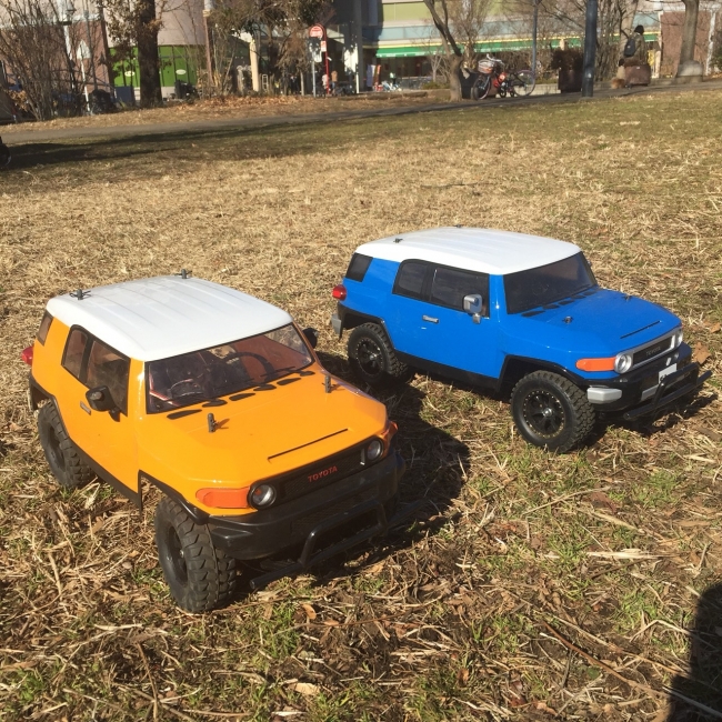 親戚がラジコンをはじめました！！選んだ車種はタミヤ XB FJクルーザー