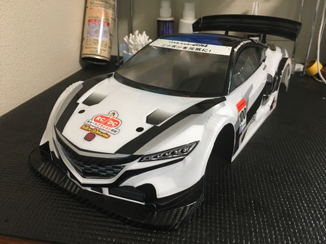 タミヤ NSX CONCEPT GT 軽量タイプ お豆腐ボディをリメイク！！！ | RC