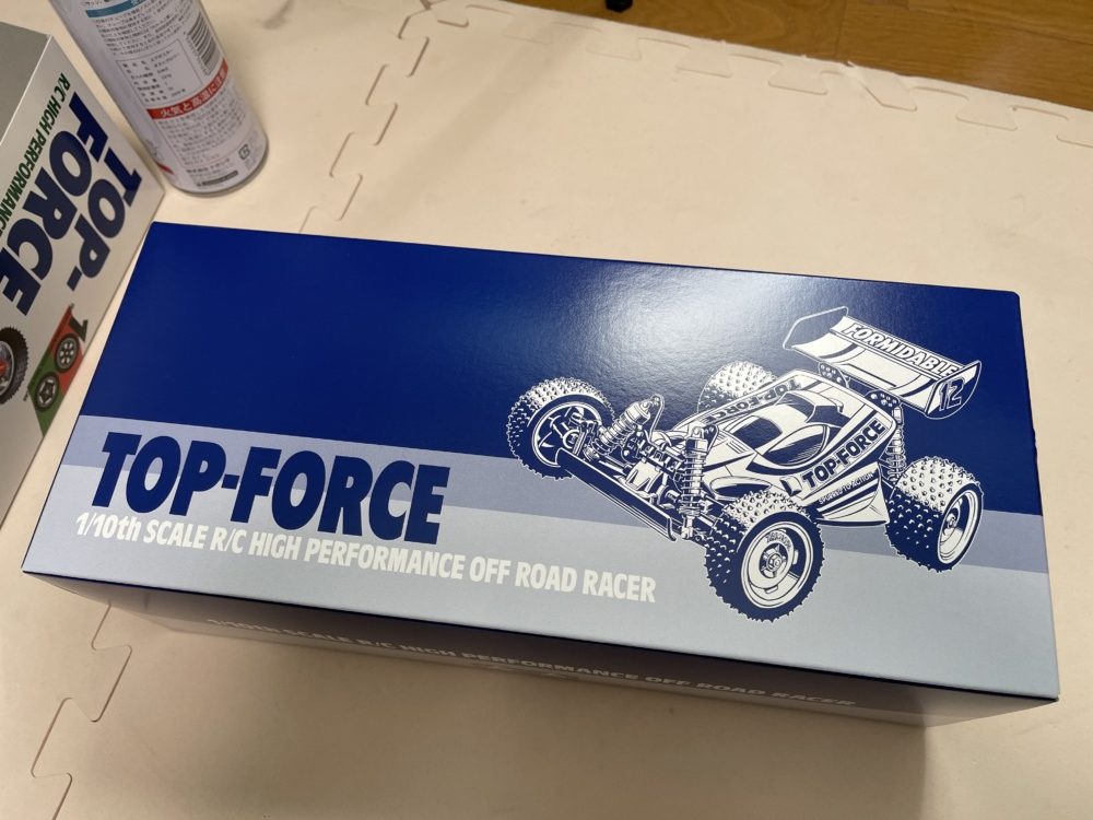 タミヤ トップフォース 再販復刻バギーを制作【その1】 | RC/DC