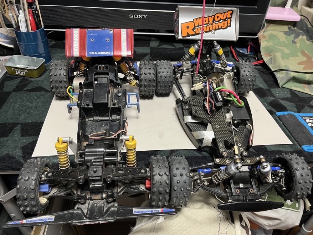 タミヤ ブーメラン Kakun's practice3 | RC/DC 気まぐれラジコン日記