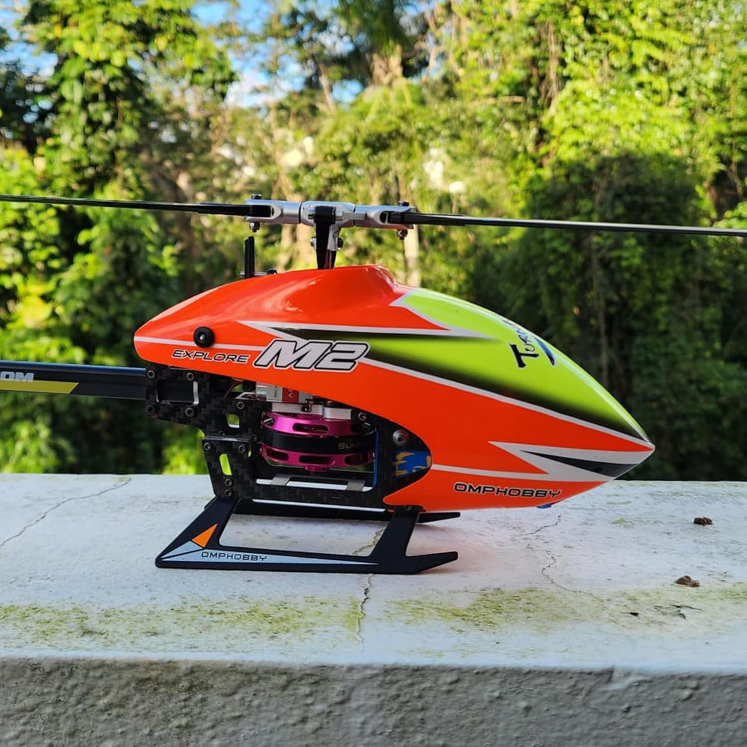 OMPHOBBY M2 Explore RC Helicopter - Dual Brushless Motor Direct