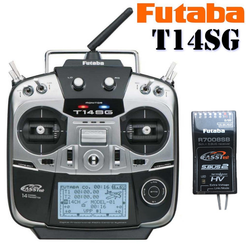 Futaba T14SG Radio 14-Channel 2.4GHz Computer Radio System with