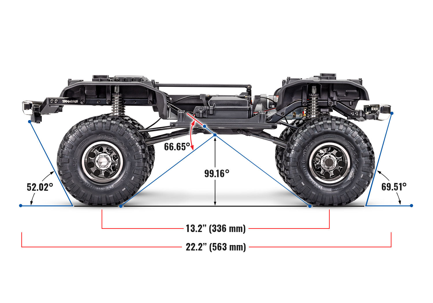トラクサスリンク モジュール 6511 付属 】トラクサス TRX4 シボレー